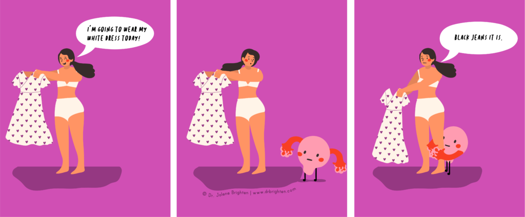 clothing according to flow