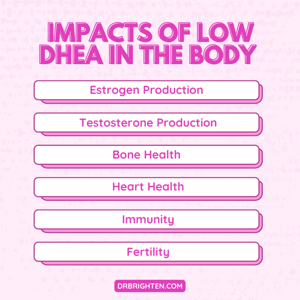 low dhea levels in the body