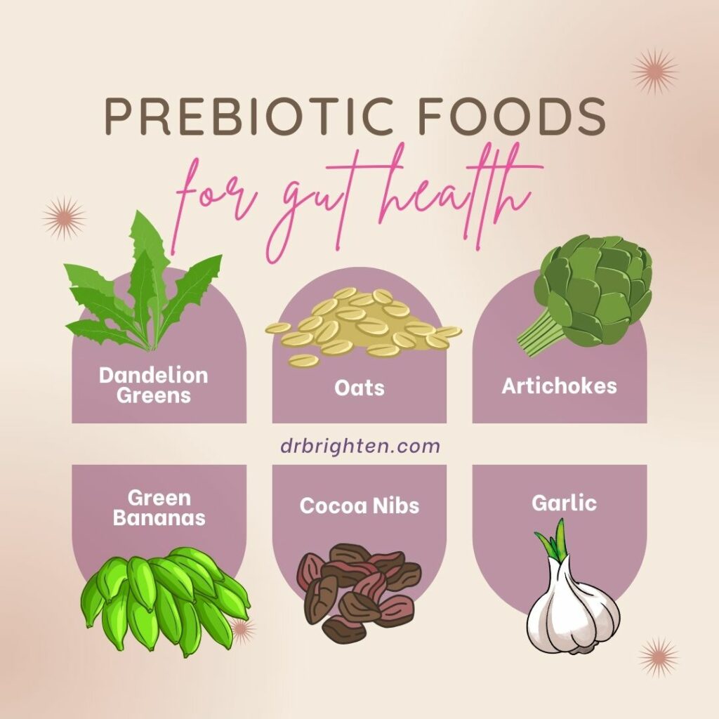 prebiotic foods for gut health