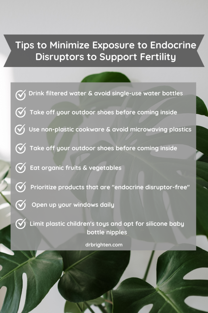 how to minimize exposure to endocrine disruptors
