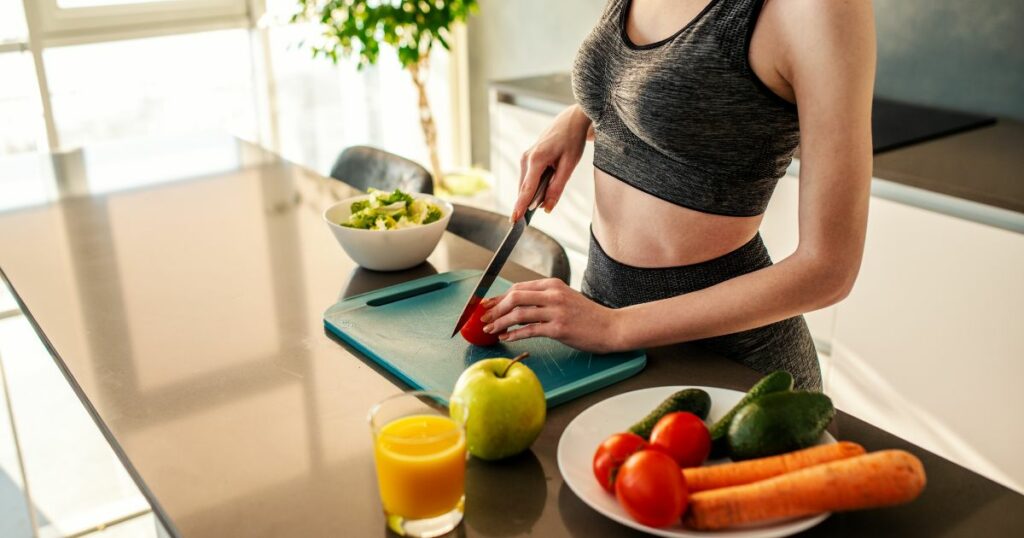 healthy food full of fiber